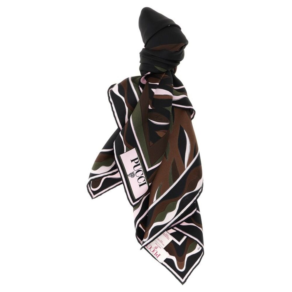 Emilio Pucci Multicolor Silk Women's Scarf